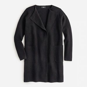 J CREW Juliette Collarless Sweater-Blazer, Size XS